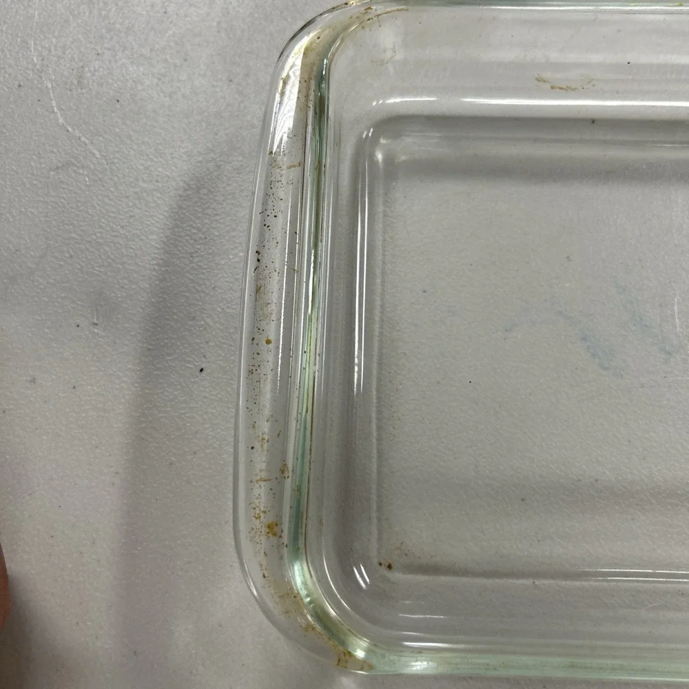 Vintage Pyrex Clear Baking Casserole Dish 233 13